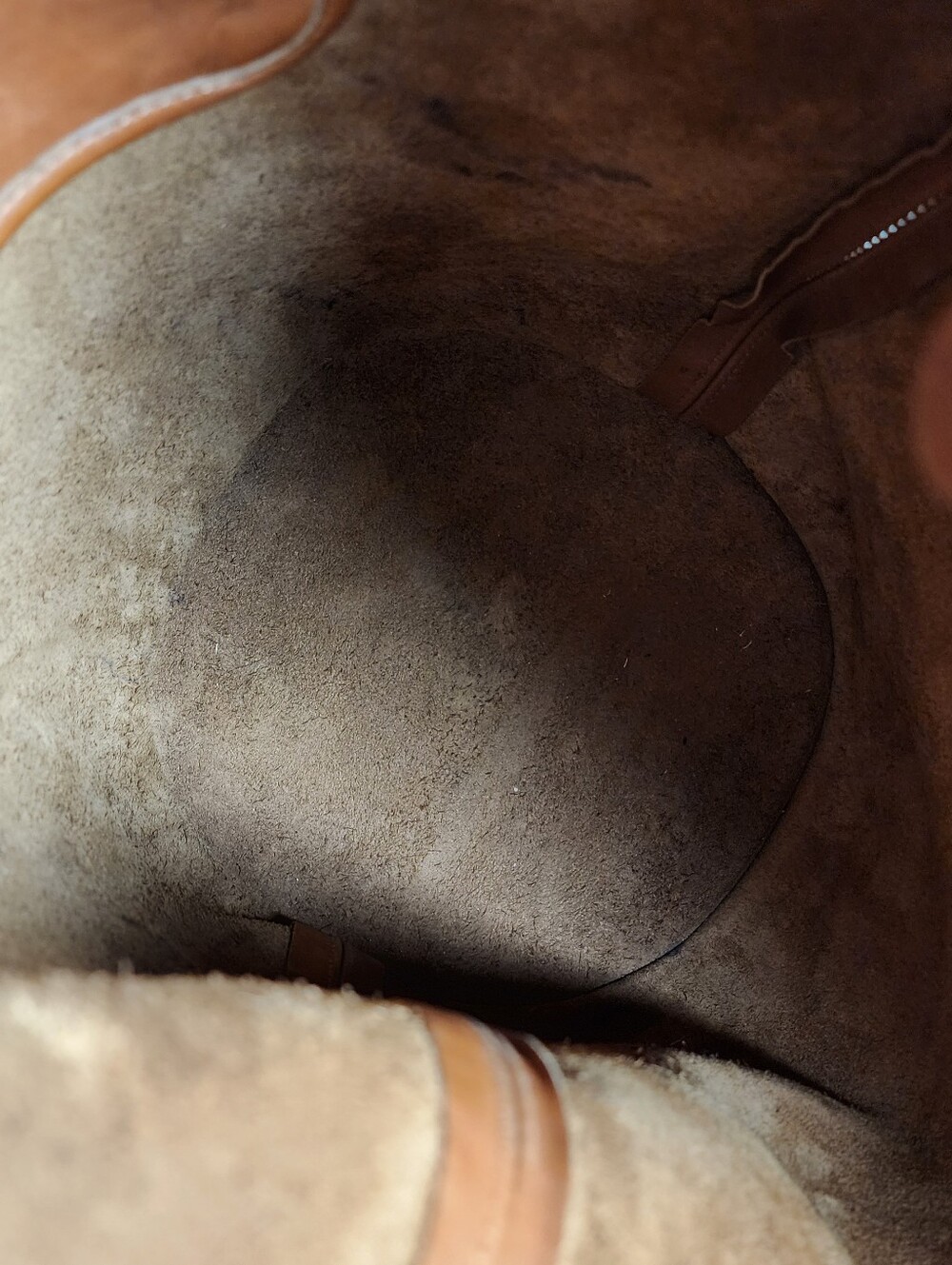 Vintage Coach British Tan Duffle Sac #9085 - Picture 11 of 16